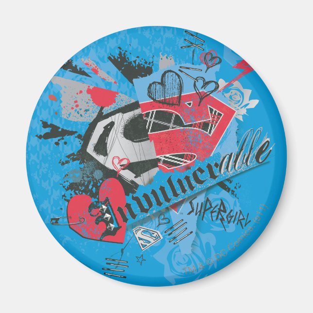 Supertjej Inkänslig Magnet (Framsidan)