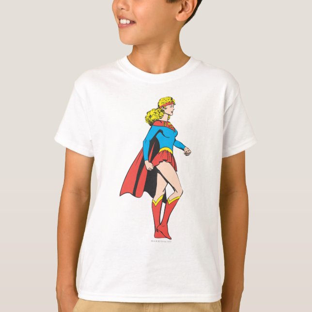 Supertjej-profil T-shirt (Framsida)