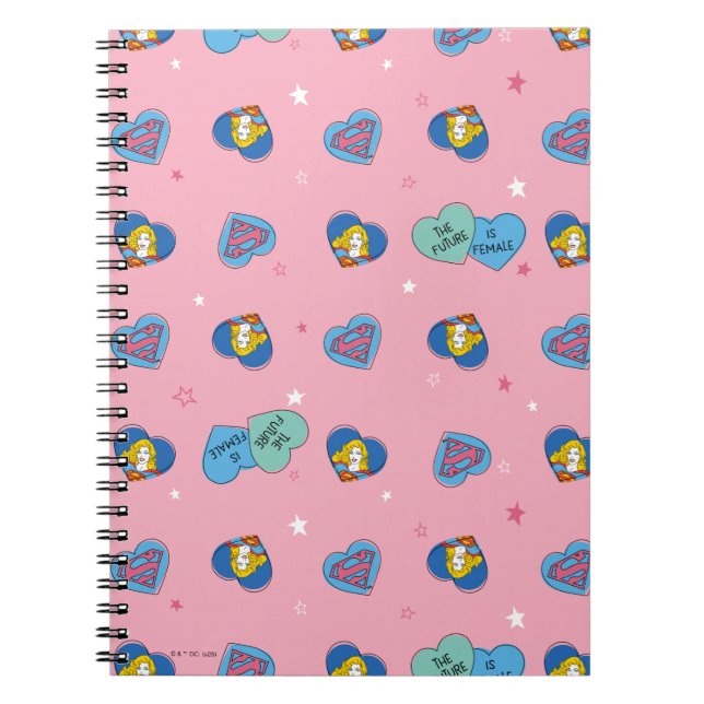 Supertjej ut ur den här nya återköpsgrafiken anteckningsbok (Framsidan)