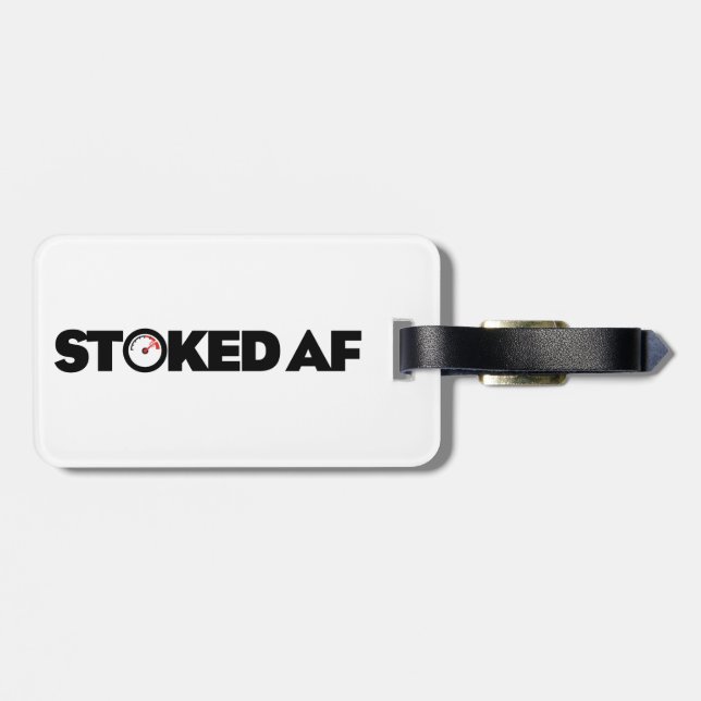 Superupphetsad AF Bagagebricka (Baksida Vågrät)