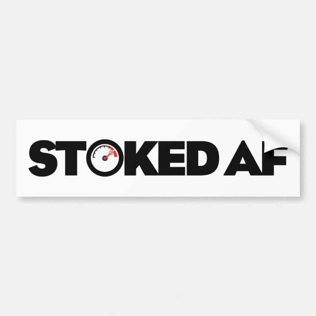 Superupphetsad AF Bildekal (Framsidan)
