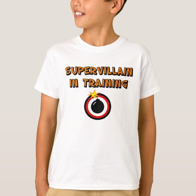 Supervillian in Training T-shirt (Framsida)
