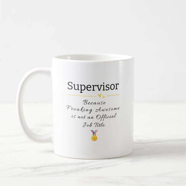 Supervisor Gift - Ledarskapsbedömning - Offert C Kaffemugg (Vänster)