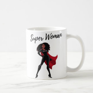SuperWoman Att vara kvinna är mitt supermakts kaff Kaffemugg