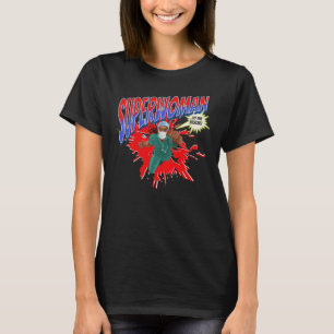 SUPERWOMAN Medic, Nurse, Doktor till räddingen T Shirt