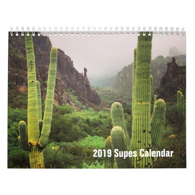 Supes kalender 2019 (Omslag)