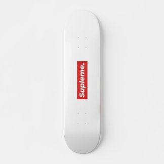 Supleme. Skamteboard Mini Skateboard Bräda 18,5 Cm