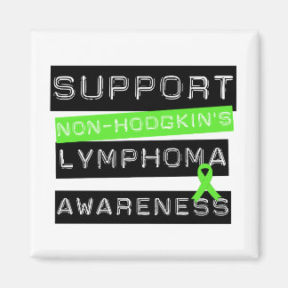 Suport non-Hodgkins lymfkörtelcancermedvetenhet Magnet