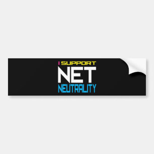 Suppor förtjänar neutralitet bildekal