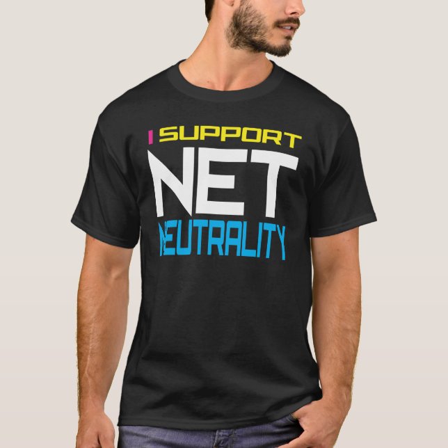 Suppor förtjänar neutralitet t shirt (Framsida)
