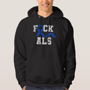 Support ALS-medvetenhet Hoodie