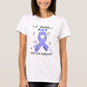Support ALS Warrior Gifts T Shirt