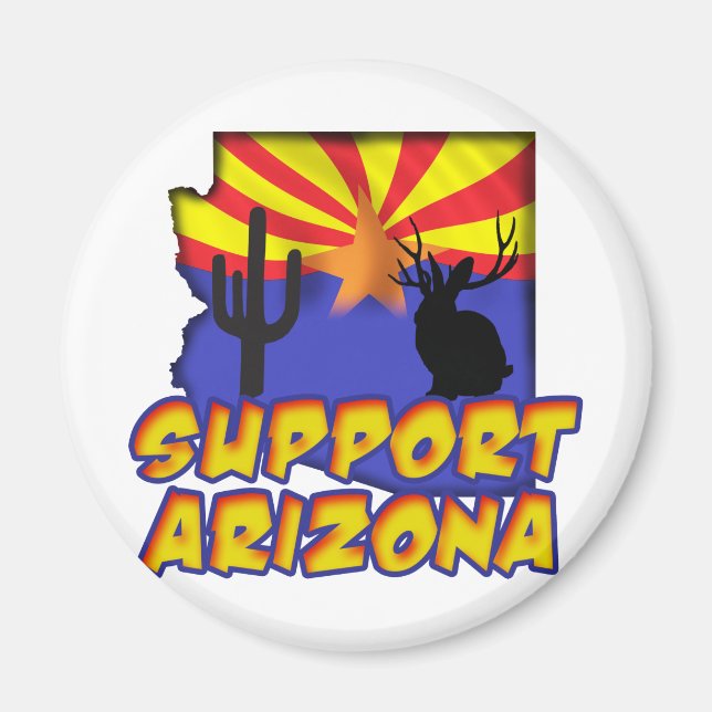 Support Arizona Magnet (Framsidan)