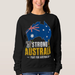 Support Australia Strong spara koala Kangaroo Retr T Shirt