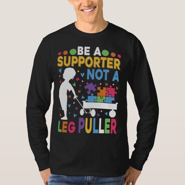 Support Autism Child Awareness Puzzle Choose Kindn T Shirt (Framsida)