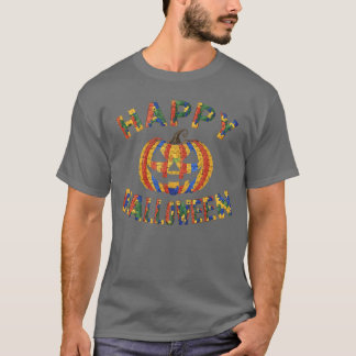 Support Autism Halloween Spooky Autistic Trick Or T Shirt