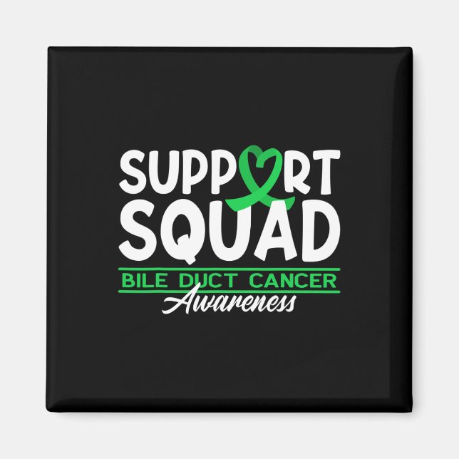 Support Awareness Squad Cholangiocarcinoma Bile Du Magnet (Framsidan)