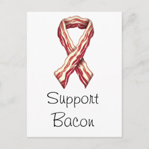Support Bacon Vykort