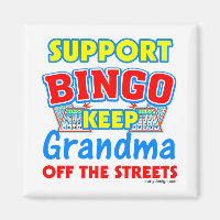 Support Bingo Grandma