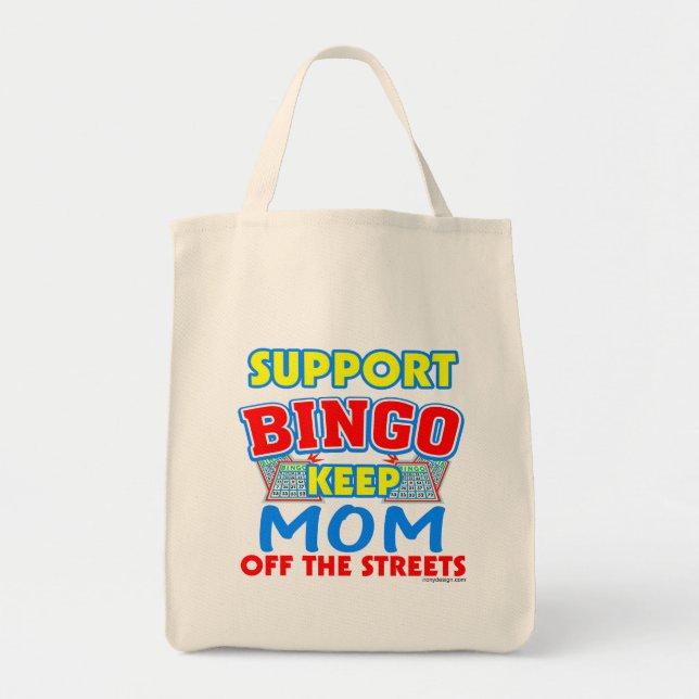 Support Bingo Mamma Tygkasse (Framsidan)
