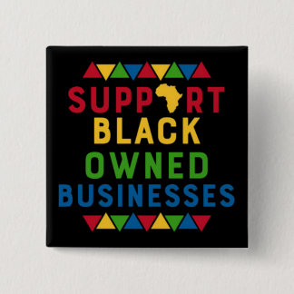 Support Black Owds Business Graphic Movement Knapp