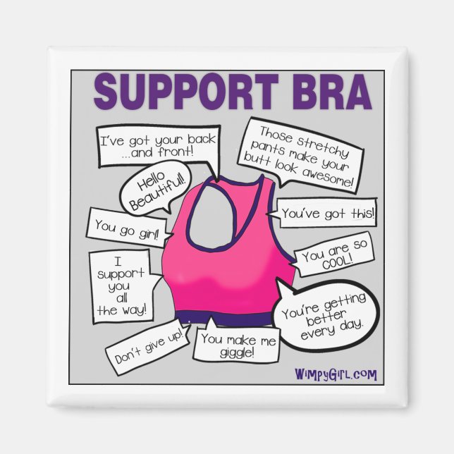 Support Bra Magnet (Framsidan)