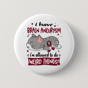 Support Brain Aneurysm Awareness Ribbon Gifts Knapp