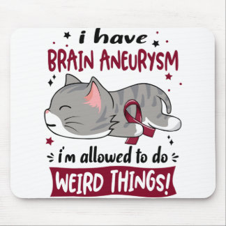 Support Brain Aneurysm Awareness Ribbon Gifts Musmatta