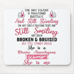 Support Brain Aneurysm Warrior Gifts Musmatta