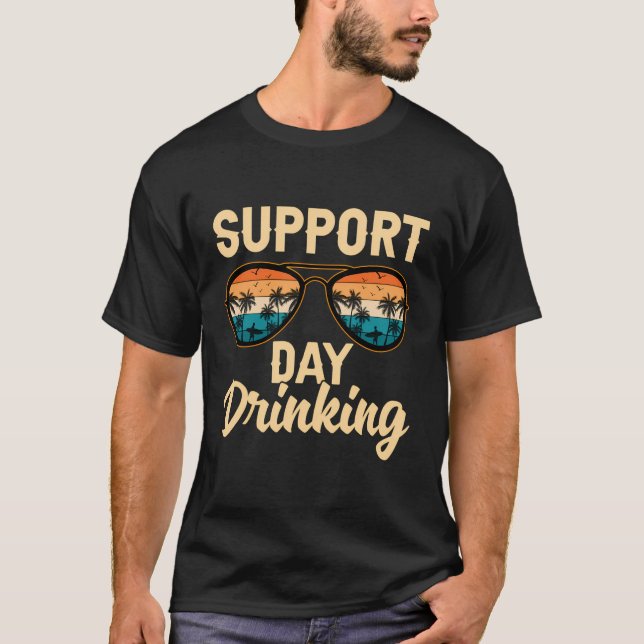 Support Day Drinny, underbart sommarfamiljevacerin T Shirt (Framsida)