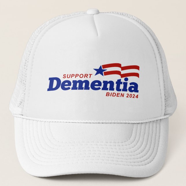 Support Dementia Biden 2024 Keps (Framsida)