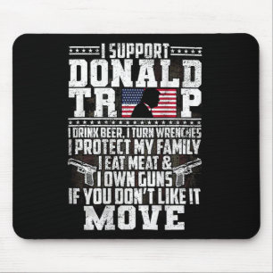 Support Donald Trump I Drink Beer I Turn Wrenches Musmatta