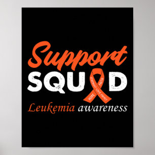 Support för Family Leukemia Awareness Support Squa Poster