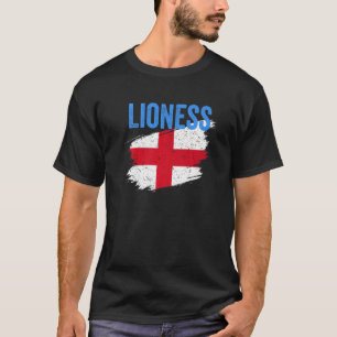 Support för fotbolls-EM i Lioness 2022 T Shirt