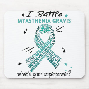 Support för Myasthenia Gravis Warrior-gåvor Musmatta