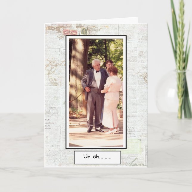 Support-hälsningskort Kort (Framsida)