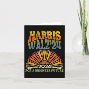 Support Harris Waltz 2024 Harris Waltz för en brig Kort