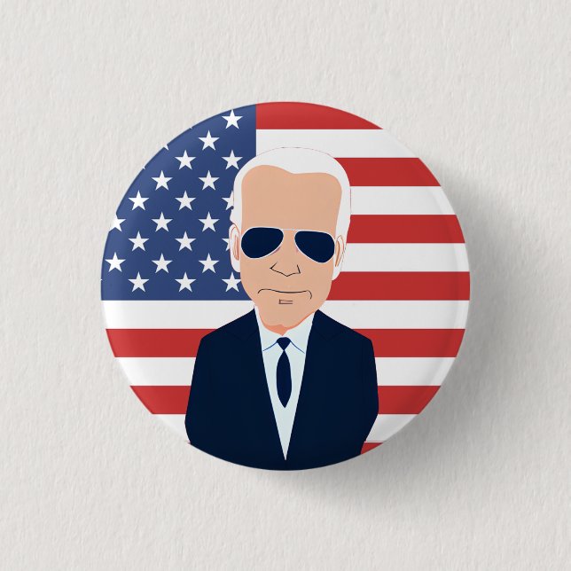 Support Joe Biden | 2024 Presidentval Knapp (Framsida)