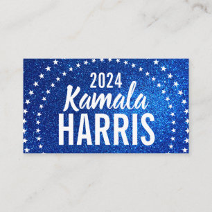 Support Kamala Harris 2024 Progress and Unity Visitkort
