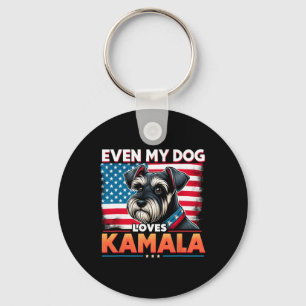 Support Kamala Harris-Hundälskare till och med My Nyckelring