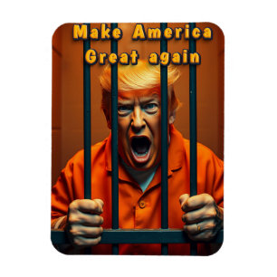 Support Kamala Walz Justice Trump Funny Satire Magnet