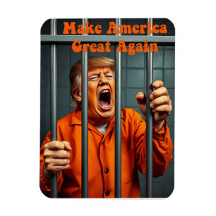 Support Kamala Walz Justice Trump Funny Satire Magnet