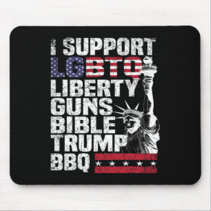 Support Lgbtq Liberty Guns Bible Trump Bbq Musmatta