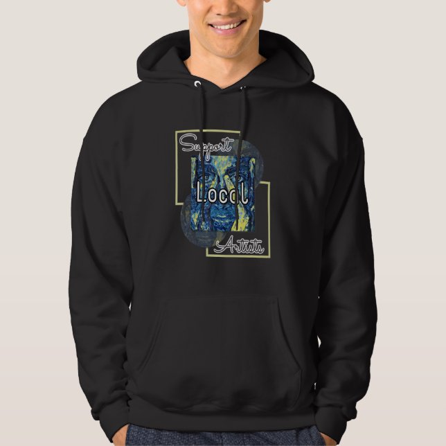 Support Local Artists Roligt Art Hoodie (Framsida)