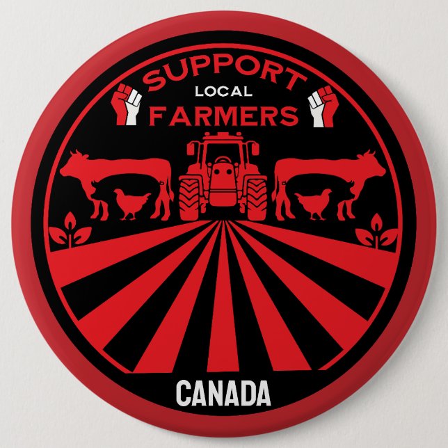 Support Local Canadian Farm Product Knapp (Framsida)