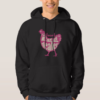 Support Local Egg Dealer Chicken Supplier Farmer Hoodie