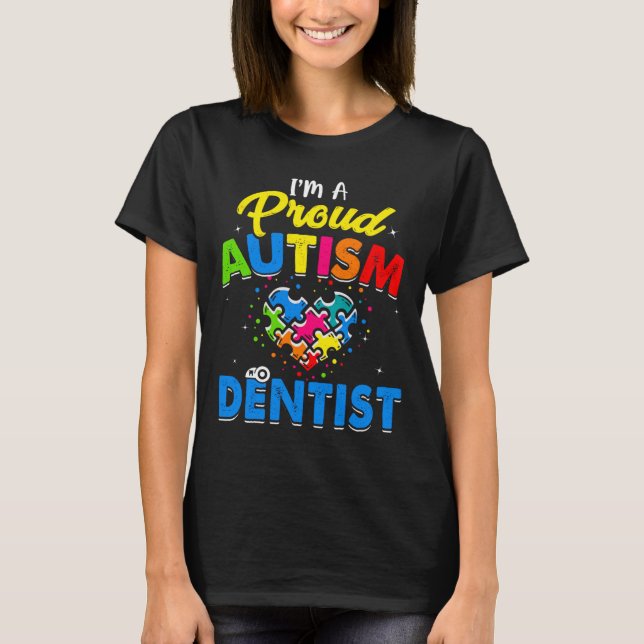 Support Lov för Autism-dentist Autism Awareness Ac T Shirt (Framsida)