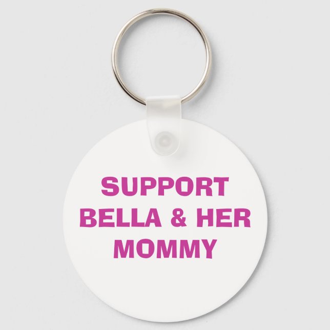 SUPPORT OCH HENNES MAMMA NYCKELRING (Framsida)