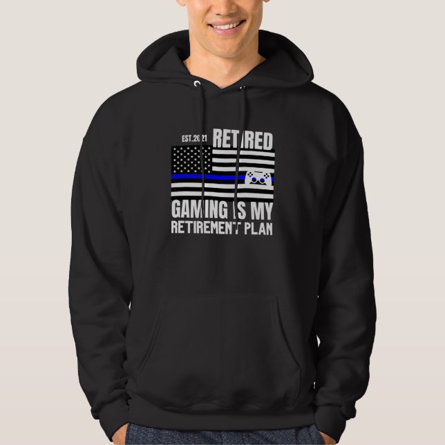Support Our Law Enforcement Tees 2018 Hoodie (Framsida)