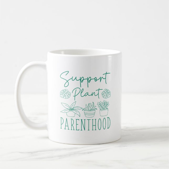 Support Plant Parenthood Kaffemugg (Vänster)